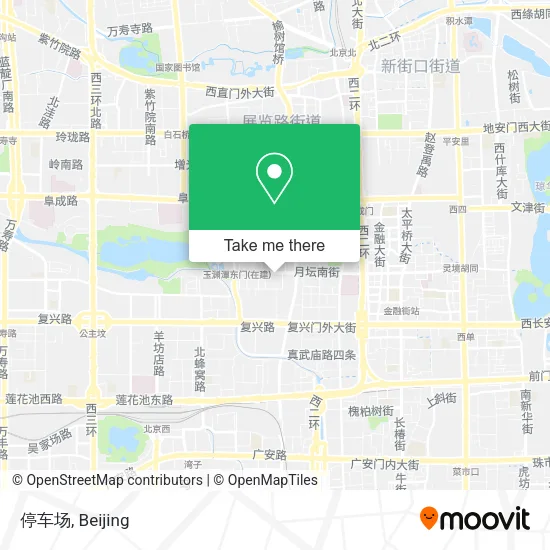 停车场 map