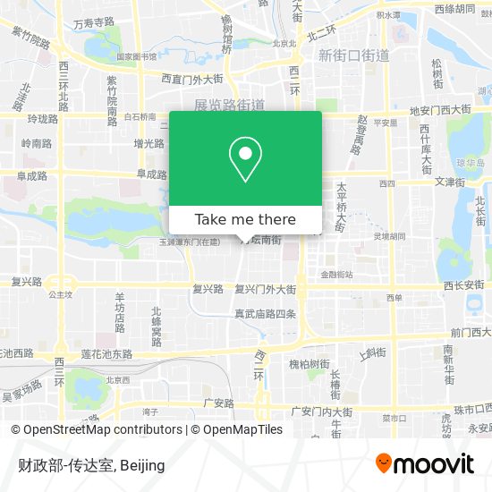 财政部-传达室 map