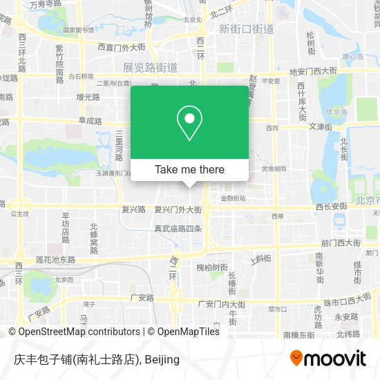 庆丰包子铺(南礼士路店) map