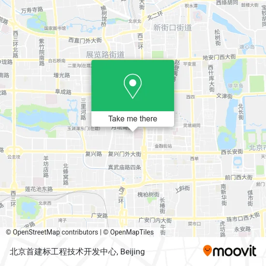北京首建标工程技术开发中心 map
