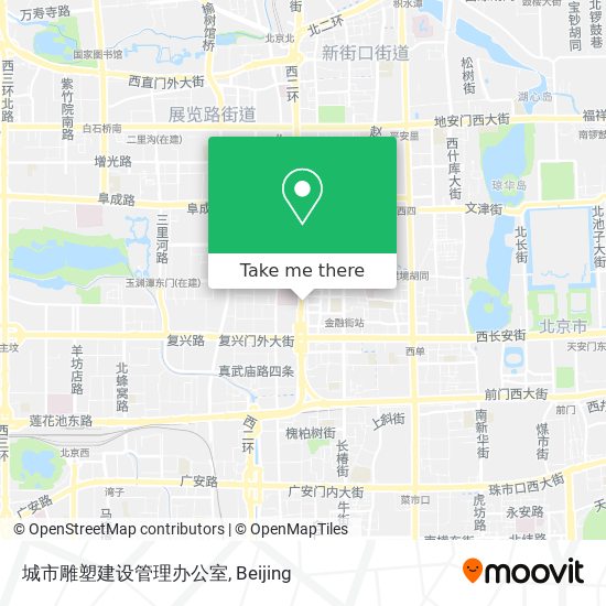 城市雕塑建设管理办公室 map