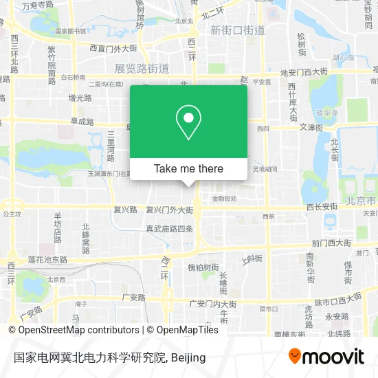 国家电网冀北电力科学研究院 map