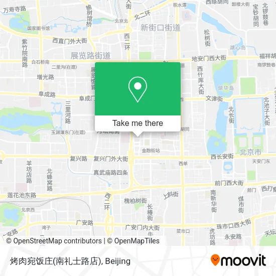 烤肉宛饭庄(南礼士路店) map