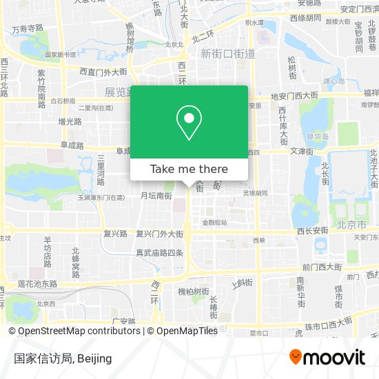国家信访局 map