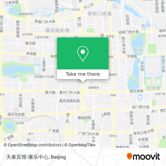天泰宾馆-康乐中心 map