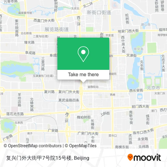 复兴门外大街甲7号院15号楼 map