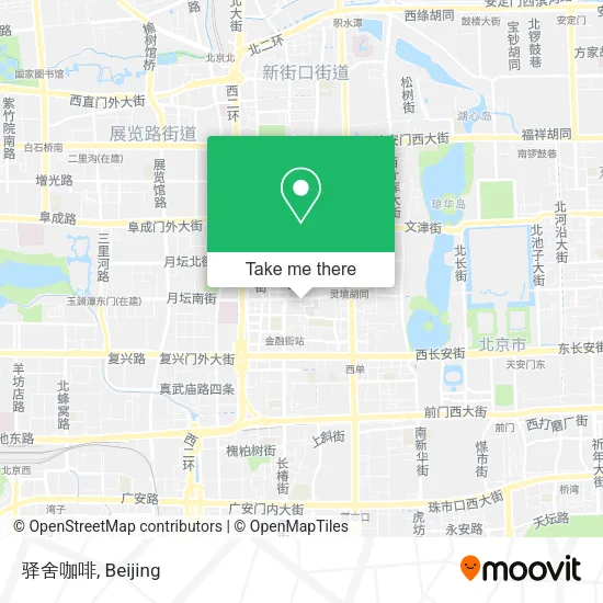 驿舍咖啡 map