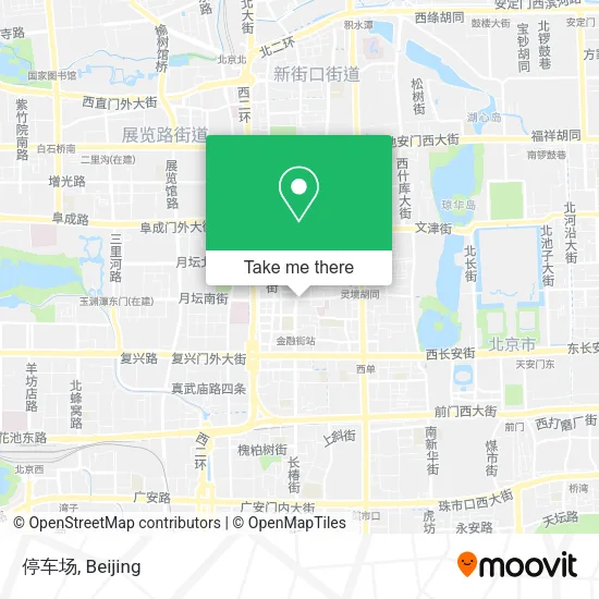 停车场 map