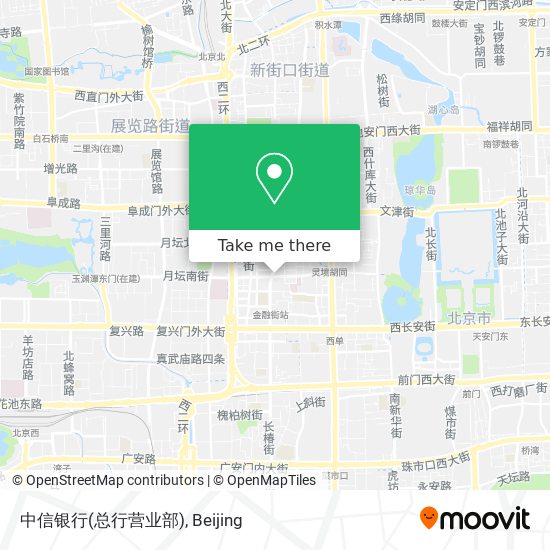 中信银行(总行营业部) map