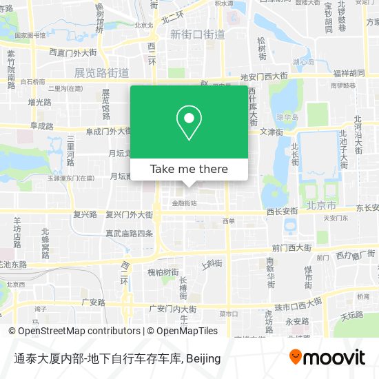 通泰大厦内部-地下自行车存车库 map