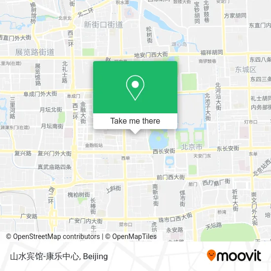 山水宾馆-康乐中心 map