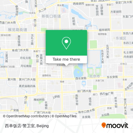 西单饭店-警卫室 map