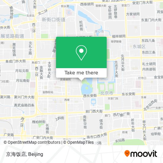 京海饭店 map