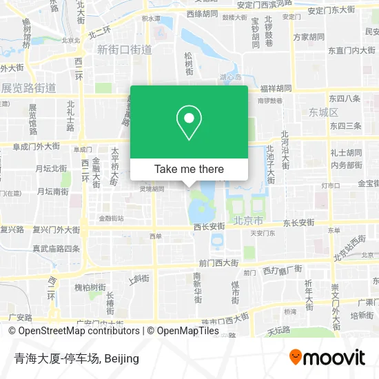 青海大厦-停车场 map
