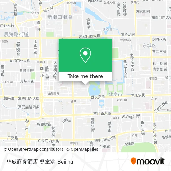 华威商务酒店-桑拿浴 map