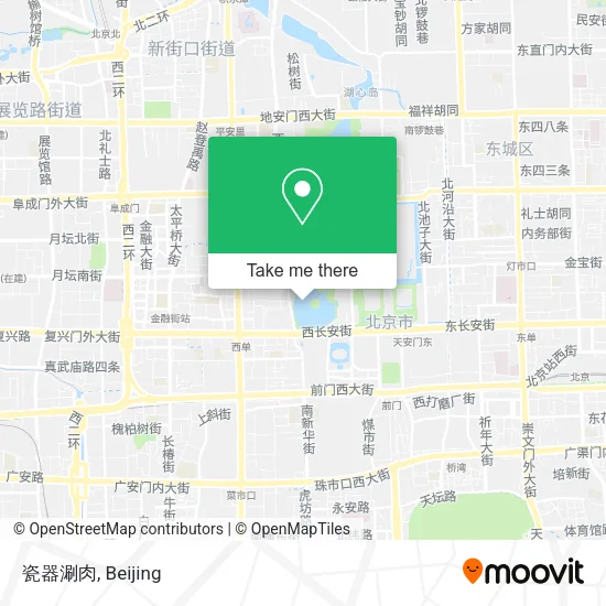 瓷器涮肉 map