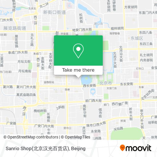 Sanrio Shop(北京汉光百货店) map