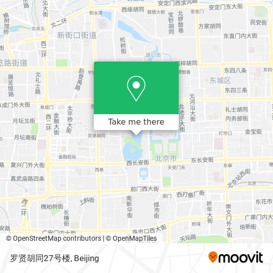 罗贤胡同27号楼 map