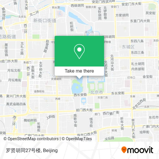 罗贤胡同27号楼 map