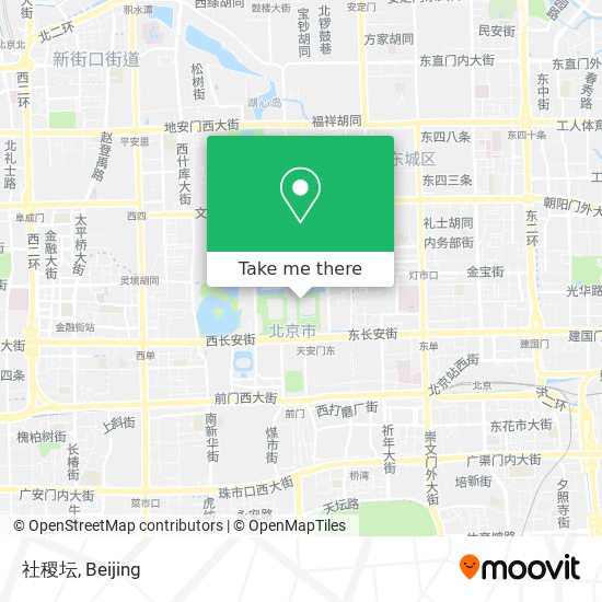 社稷坛 map