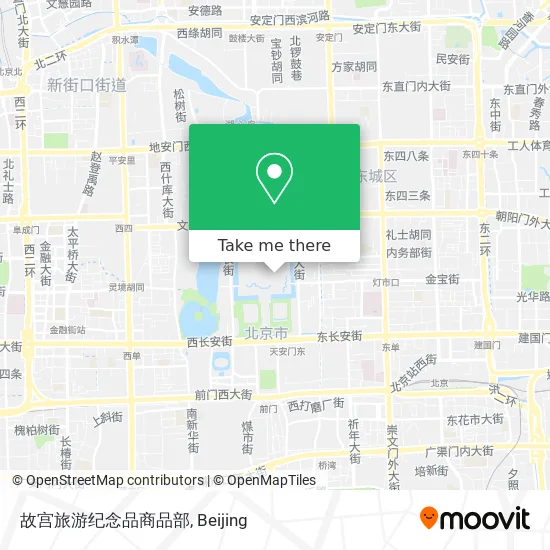 故宫旅游纪念品商品部 map