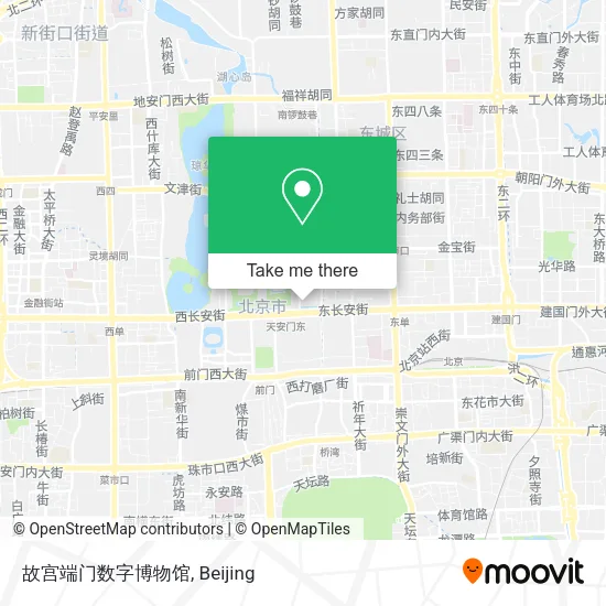 故宫端门数字博物馆 map