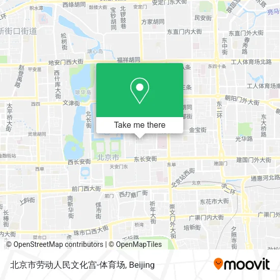 北京市劳动人民文化宫-体育场 map