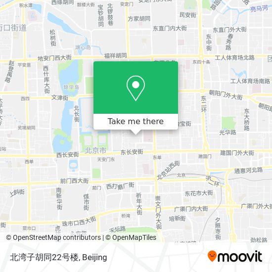 北湾子胡同22号楼 map