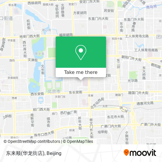 东来顺(华龙街店) map