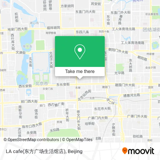 LA cafe(东方广场生活馆店) map