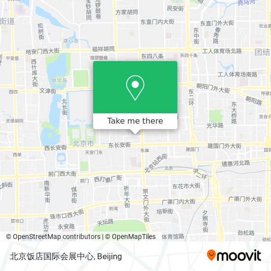 北京饭店国际会展中心 map