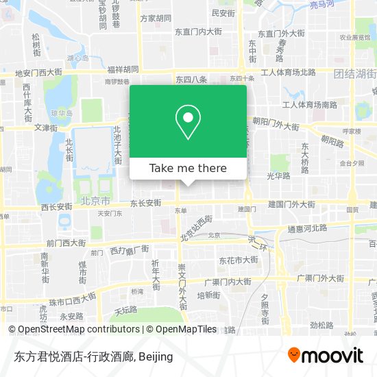 东方君悦酒店-行政酒廊 map