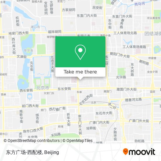东方广场-西配楼 map