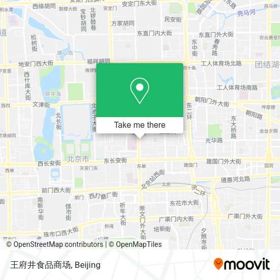 王府井食品商场 map