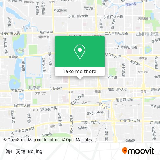 海山宾馆 map