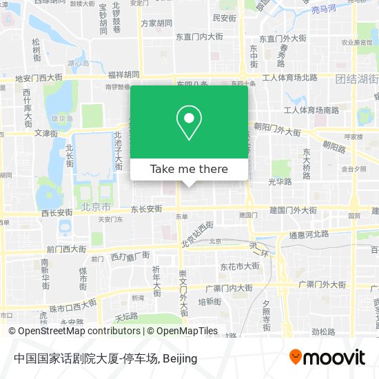 中国国家话剧院大厦-停车场 map