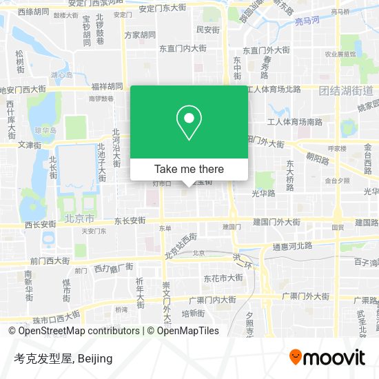 考克发型屋 map