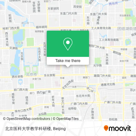 北京医科大学教学科研楼 map