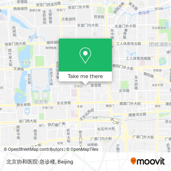 北京协和医院-急诊楼 map