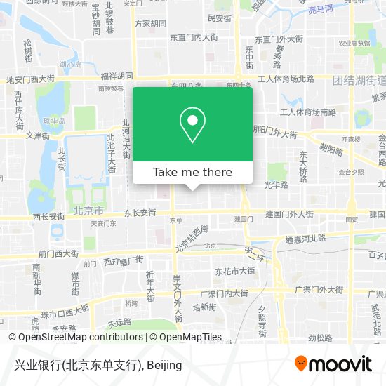 兴业银行(北京东单支行) map