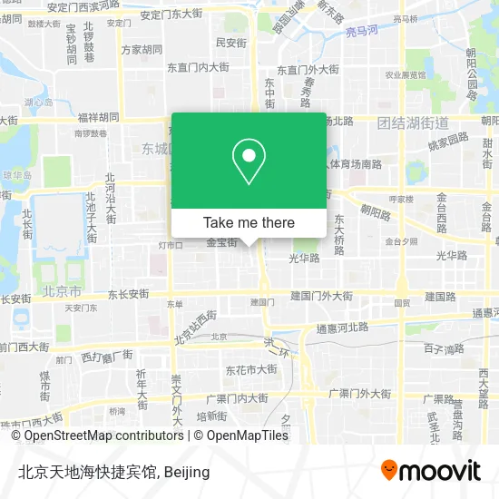 北京天地海快捷宾馆 map