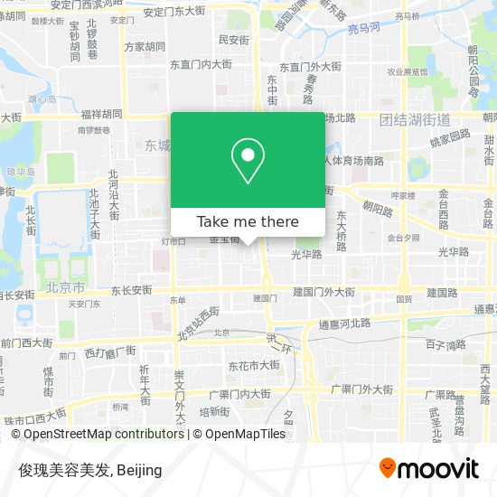 俊瑰美容美发 map