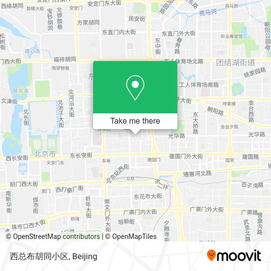 西总布胡同小区 map