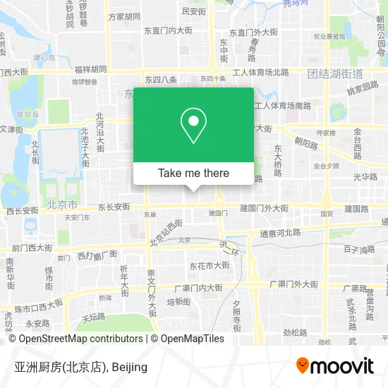 亚洲厨房(北京店) map