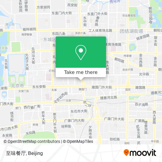 至味餐厅 map