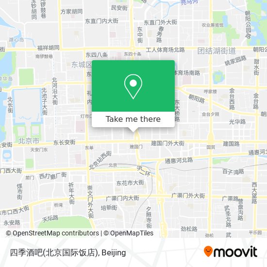 四季酒吧(北京国际饭店) map