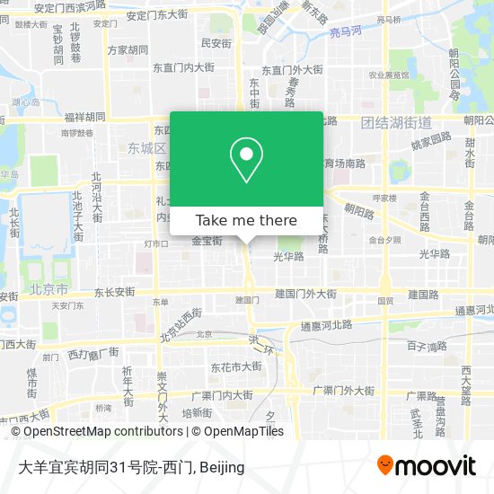 大羊宜宾胡同31号院-西门 map