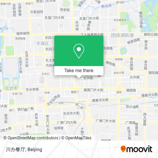 川办餐厅 map