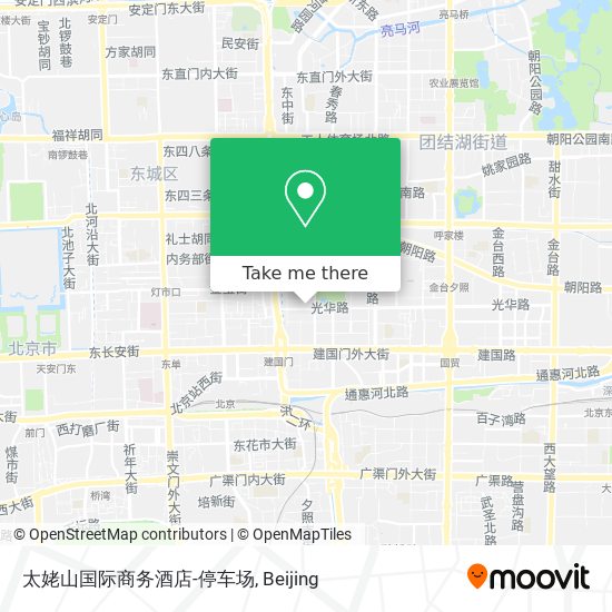 太姥山国际商务酒店-停车场 map