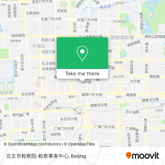 北京市检察院-检察事务中心 map